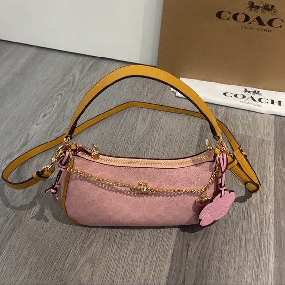 Meet the Posher Handbags - Coach crescent-shaped shoulder bag